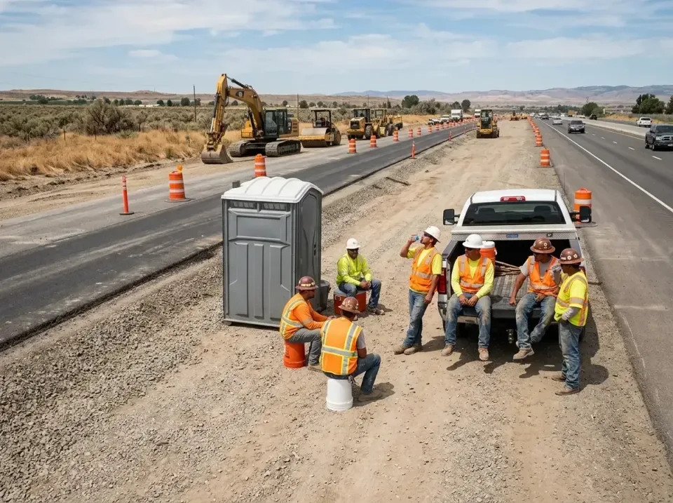 highway-road-construction-crew-007 — frequently asked questions, Porta Potty and Restroom Rentals in Decatur, GA